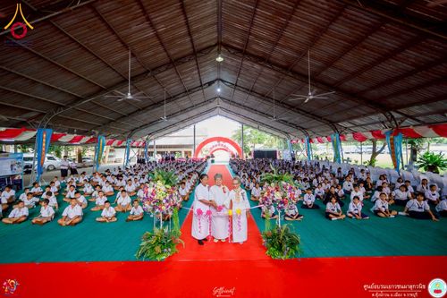 ภาพ No.271153:วันที่ 18 พฤศจิกายน พ.ศ. 2568 รวมพลังเด็กดี V-Star ผู้นำฟื้นฟูศีลธรรมโลก ประจำปี 2568 จังหวัดราชบุรี ณ ศูนย์อบรมเยาวชนผาสุกวนิช