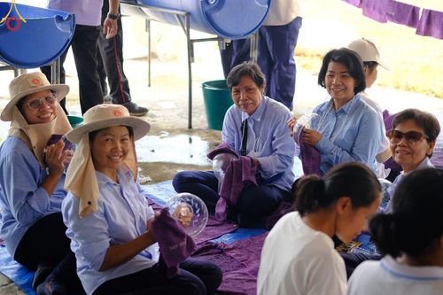 ภาพ No.127429:V.31 ทุ่มเทเพื่อบางกล่ำ การเตรียมงานของเจ้าหน้าที่หน่วยงานต่างๆ  เพื่องานธรรมยาตราอัญเชิญพระบรมสารีริกธาตุ ประดิษฐาน ณ มหารัตนเจดีย์สิริปทุมสวรรค์ (เจดีย์อริยพุทธะ 5 พระองค์) ณ ศูนย์ปฏิบัติธรรมภาคใต้ อ.บางกล่ำ จ.สงขลา ระหว่างวันที่ 9-10 มีนาคม พ.ศ. 2567