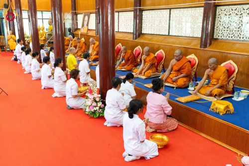 ภาพ No.161302:พิธีบำเพ็ญกุศลอุทิศถวายแด่ พระเดชพระคุณพระพรหมโมลี (อดีตเจ้าคณะจังหวัดสิงห์บุรี) , อดีตเจ้าอาวาสทุกรูป และ พิธีทอดผ้าป่าบำรุงวัด บำรุงโรงเรียน  ณ วัดกลางธนรินทร์ ต.บ้านแป้ง อ.พรหมบุรี จ.สิงห์บุรี วันเสาร์ที่ 5 ตุลาคม พ.ศ. 2567