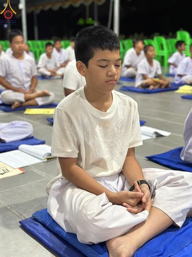 ภาพ No.133233:กิจวัตรกิจกรรมการฝึกตัวก่อนบวช และพิธีตัดปอยผมธรรมทายาท ณ ศูนย์ปฏิบัติธรรมและอบรมเยาวชนเมืองยะลา วันที่ 1-2 เมษายน พ.ศ. 2567