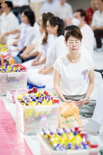 ภาพ No.235297:วันที่ 27 กรกฎาคม พ.ศ. 2568 พิธีตักบาตรฉลองพระใหม่ โครงการบรรพชาและอุปสมบทมู่รุ่นเข้าพรรษา ณ วัดพระธรรมกาย