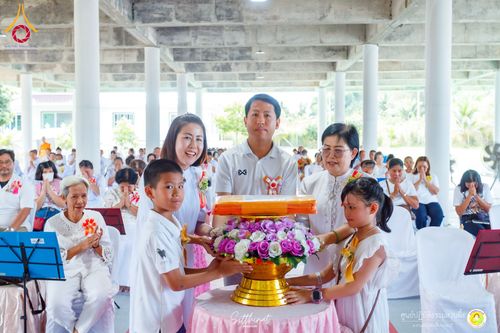 ภาพ No.158734:พิธีทอดผ้าป่า ศูนย์ปฏิบัติธรรมสวนผึ้ง จ.ราชบุรี วันที่ 15 กันยายน พ.ศ. 2567