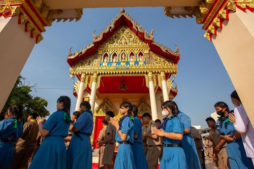 ภาพ No.113785:พิธีทอดผ้าป่าทำนุบำรุงศาสนสถาน ณ วัดบางขัน ต.คลองหนึ่ง อ.คลองหลวง จ.ปทุมธานี วันที่ 17 มกราคม พ.ศ. 2567