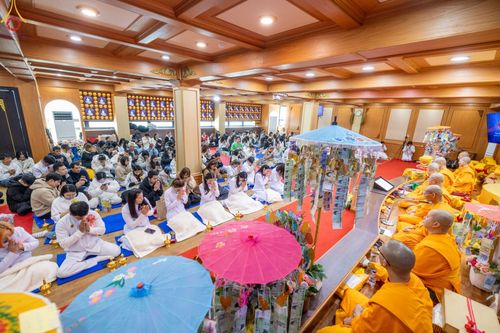 ภาพ No.93616:พิธีทอดกฐินวัดภาวนาโซล ประเทศเกาหลีใต้ เพื่อสร้างลิฟต์และบูรณะวัด วันอาทิตย์ที่ 12 พฤศจิกายน พ.ศ. 2566