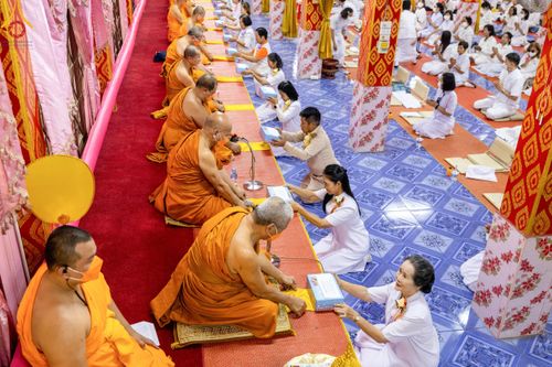 ภาพ No.114604:พิธีทอดผ้าป่าทำนุบำรุงศาสนสถาน ณ วัดตะเคียน ต.บางคูเวียง อ.บางกรวย จ.นนทบุรี วันที่ 18 มกราคม พ.ศ. 2567