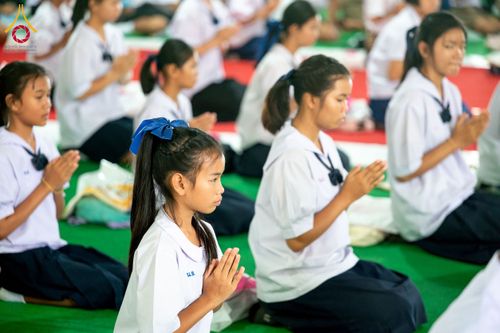 ภาพ No.266718:วันที่ 5 พฤศจิกายน พ.ศ. 2568 รวมพลังเด็กดี V-Star ผู้นำฟื้นฟูศีลธรรมโลก ณ พุทธอุทยานนานาชาติ จังหวัดหนองคาย