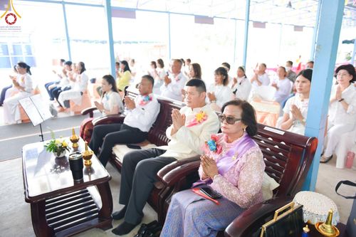 ภาพ No.104644:ทอดผ้าป่าสามัคคี เพื่อสมทบทุนสร้างหอฉัน ๑๑๓ ปี คุณยายอาจารย์มหารัตนอุบาสิกาจันทร์ขนนกยูง ครั้งที่ ๗ ในวันอาทิตย์ ที่ ๒๘ เมษายน พ.ศ. ๒๕๖๗ ณ ศูนย์การศึกษาจอมบึง ต.รางบัว อ.จอมบึง จ.ราชบุรี