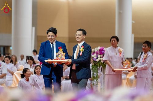 ภาพ No.207510:พิธีมอบโล่พระราชทาน สมเด็จพระกนิษฐาธิราชเจ้า กรมสมเด็จพระรัตนราชสุดาฯ สยามบรมราชกุมารี และโล่เกียรติยศโครงการตอบปัญหาธรรมะ "ทางก้าวหน้า" ครั้งที่ 42 พิธีมอบโล่วัชรเกียรติยศ โครงการตอบปัญหาศีลธรรมเพื่อสันติภาพโลก (WORLD-PEC) ครั้งที่ 18 วันที่ 12 ก.พ. 2568