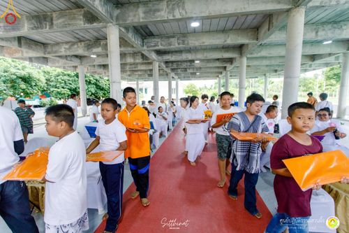 ภาพ No.142845:พิธีทอดผ้าป่าศูนย์ปฏิบัติธรรมสวนผึ้ง อ.สวนผึ้ง จ.ราชบุรี เพื่อสมทบทุนสร้างอาคารปฎิบัติธรรม วันที่ 23 กรกฎาคม พ.ศ. 2567