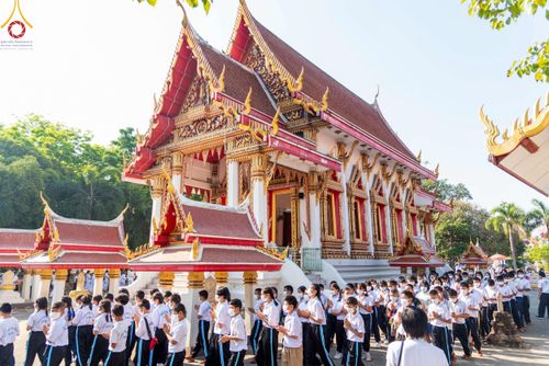 ภาพ No.114753:พิธีทอดผ้าป่าทำนุบำรุงศาสนสถาน ณ วัดโพธิ์เอน ต.บางขุนกอง อ.บางกรวย จ.นนทบุรี วันที่ 18 มกราคม พ.ศ. 2567