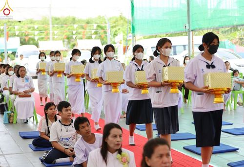 ภาพ No.84859:พิธีทอดผ้าป่าสามัคคีกันสาดคุ้มภัย และกำแพงแก้วเพื่อปกป้องภัยอันตราย จากความไม่สงบในพื้นที่ ณ ศูนย์ปฏิบัติธรรมและอบรมเยาวชนเมืองยะลา  ถนนเวฬุวัน ซอยเศรษฐี วันเสาร์ ที่ ๒๙ กรกฎาคม พ.ศ. ๒๕๖๖