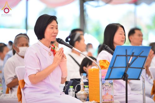 ภาพ No.131490:พิธีทอดผ้าป่ายกค้ำฟ้ามหามงคล อาคาร 80 ปี หลวงพ่อธัมมชโย ณ ศูนย์ปฏิบัติธรรมวิหารแดง ต.เจริญธรรม อ.วิหารแดง จ.สระบุรี วันที่ 17 มีนาคม พ.ศ. 2567