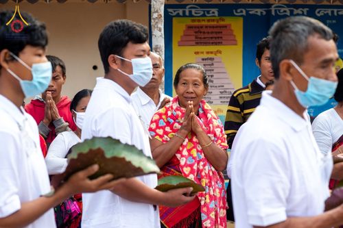 ภาพ No.75740:พิธีตัดปอยผม และ ปลงผมนาคธรรมทายาท ในโครงการบรรพชาสามเณรหมู่ครั้งที่ 3 วันที่ 9 กุมภาพันธ์ พ.ศ. 2566 ณ วัดเบงกาลี เมืองคากาจารี ประเทศบังกลาเทศ