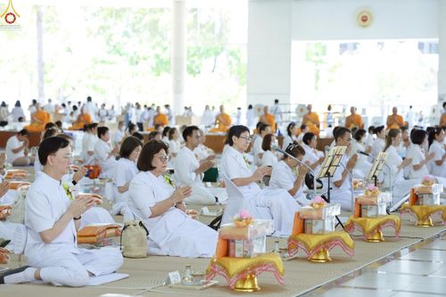 ภาพ No.237933:วันเสาร์ที่ 9 สิงหาคม พ.ศ. 2568 (วันพระ ขึ้น 15 ค่ำ เดือน 9) พิธีบุพเปตพลี ครั้งที่ 168 ร่วมอุทิศบุญแด่หมู่ญาติที่ล่วงลับไปแล้ว และสืบทอดอายุพระพุทธศาสนา ณ หอฉันคุณยายอาจารย์ฯ วัดพระธรรมกาย