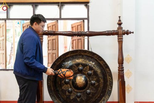 ภาพ No.105044:วันรวมพลังเด็กดี V-Star ผู้นำฟื้นฟูศีลธรรมโลก จังหวัดตาก ณ วัดดอนเจดีย์ อ.พบพระ จ.ตาก วันจันทร์ที่ 25 ธันวาคม พ.ศ. 2566