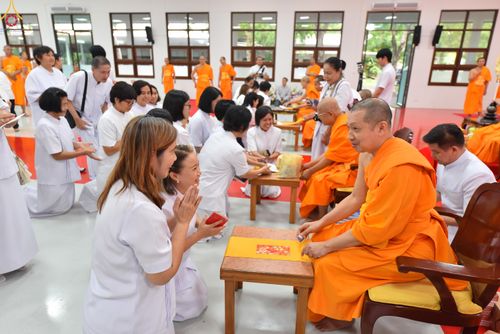 ภาพ No.343016:วันอาทิตย์ที่ 9 สิงหาคม พ.ศ.2569 พิธีมอบพัด ตั้งฐานานุกรม พระราชภาวนาวชิรวิเทศ วิ. ณ ห้องอาคารปลูกศรัทธา 2 วัดพระธรรมกาย