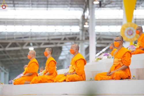 ภาพ No.85131:บรรยากาศการต้อนรับพระสังฆาธิการทั่วประเทศ และพิธีบูชาข้าวพระในวันสมาธิโลก วันอาทิตย์ต้นเดือนที่ 6 สิงหาคม พ.ศ. 2566 ณ สภาธรรมกายสากล วัดพระธรรมกาย