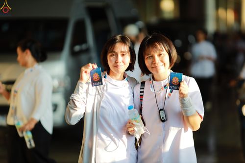 ภาพ No.320036:วันที่ 6 เมษายน พ.ศ.2569 ทีมจัดภัตตาหารประชุมเตรียมงานถวายมหาสังฆทาน 40,000 กว่าวัดทั่วประเทศ บูชาธรรม 82 ปี หลวงพ่อธัมมชโย