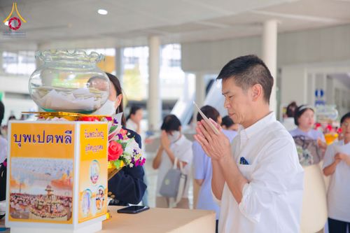 ภาพ No.315308:วันพุธที่ 18 กุมภาพันธ์ พ.ศ. 2569 พิธีบุพเปตพลี ครั้งที่ 179 ณ หอฉันคุณยายอาจารย์ฯ วัดพระธรรมกาย