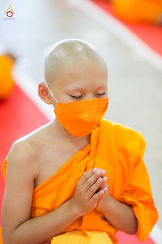 ภาพ No.79915:พิธีขอบรรพชา , พิธีคล้องอังสะ พิธีขอสรณคมน์และศีล , พิธีขอนิสสัย ในโครงการบรรพชาสามเณรฟื้นฟูพระพุทธศาสนาทั่วไทย วันเสาร์ที่ 8 เมษายน พ.ศ.2566