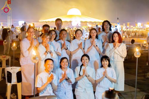 ภาพ No.312399:วันอังคารที่ 3 มีนาคม พ.ศ.2569 พิธีเวียนประทักษิณและจุดมาฆประทีป (ภาพชุดที่ 2) ณ ลานธรรมพระมหาธรรมกายเจดีย์ วัดพระธรรมกาย