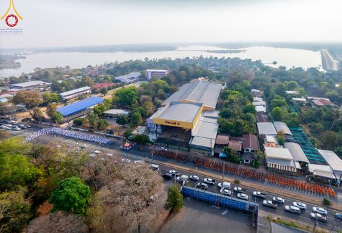 ภาพ No.310508:วันอาทิตย์ที่ 22 กุมภาพันธ์ พ.ศ. 2569 พิธีอัญเชิญพระประธาน “พระธรรมกาย” เพื่อไปประดิษฐาน ณ ธุดงเข้าสถานอำนาจเจริญ จังหวัดอำนาจเจริญ