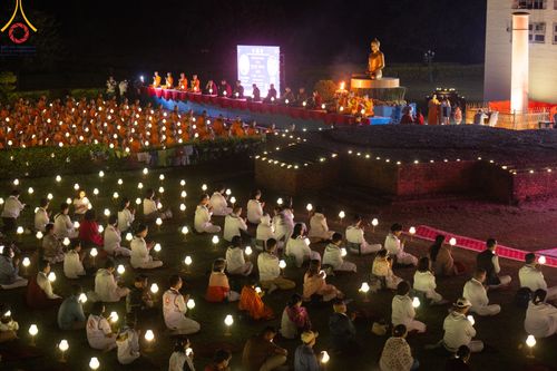 ภาพ No.314321:วันอังคารที่ 17 มีนาคม พ.ศ. 2569 พิธีจุดประทีปเป็นพุทธบูชา ณ วิหารมายาเทวี ลุมพินี ประเทศเนปาล