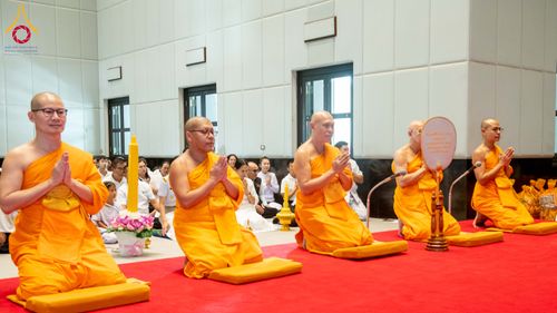 ภาพ No.340443:วันที่ 16 กรกฎาคม พ.ศ.2569 อำเภอคลองหลวงผสานเครือข่าย“บวร”ถวายเทียนพรรษาปี2569 ณ วัดพระธรรมกาย