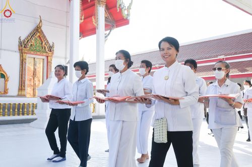 ภาพ No.106381:พิธีทอดผ้าป่าทำนุบำรุงศาสนสถาน ณ วัดสองพี่น้อง ต.ต้นตาล  อ.สองพี่น้อง จ.สุพรรณบุรี วันที่ 5 มกราคม พ.ศ.2567