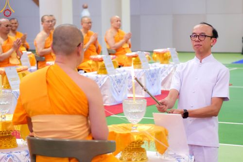 ภาพ No.91690:พิธีวิหารสังฆทาน เพื่อการเผยแผ่พระพุทธศาสนา วิชชาธรรมกายในทวีปยุโรป ในวาระอายุวัฒนมงคล 60 ปี พระวิเทศภาวนาธรรม วันอาทิตย์ที่ 22 ตุลาคม พ.ศ.2566 ณ วัดพระธรรมกายบาวาเรีย