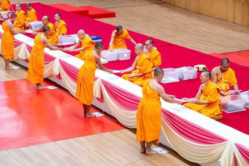 ภาพ No.351204:วันที่ 21 กันยายน พ.ศ. 2569 พิธีปิดโครงการบรรพชาพัฒนาคุณธรรม จริยธรรม  สำหรับนักเรียนนายสิบตำรวจ (นสต.) รุ่นที่ 16 ศูนย์ฝึกอบรมตำรวจภูธรภาค 1