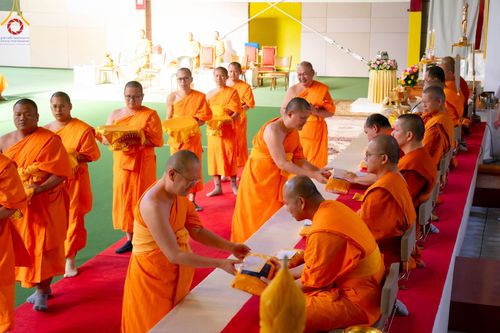 ภาพ No.91725:พิธีวิหารสังฆทาน เพื่อการเผยแผ่พระพุทธศาสนา วิชชาธรรมกายในทวีปยุโรป ในวาระอายุวัฒนมงคล 60 ปี พระวิเทศภาวนาธรรม วันอาทิตย์ที่ 22 ตุลาคม พ.ศ.2566 ณ วัดพระธรรมกายบาวาเรีย