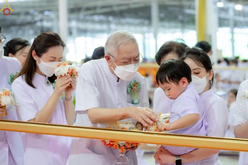 ภาพ No.77814:พิธีหล่อพระบรมพุทธเจ้า ทิศตะวันตก  วันอาทิตย์ที่ 19 มีนาคม พ.ศ. 2566 ณ วัดพระธรรมกาย จ.ปทุมธานี