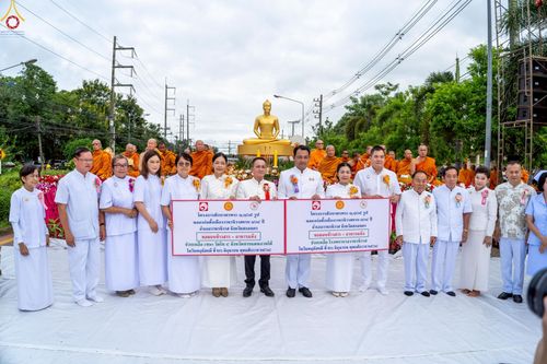ภาพ No.229857:วันพฤหัสบดีที่ 26 มิถุนายน พ.ศ. 2568 พิธีตักบาตรพระ 1,165 รูป ฉลองก่อตั้งเมืองวานรนิวาส ครบรอบ 164 ปี ณ ถนนวานรนิวาส-อากาศอำนวย อ.วานรนิวาส จ.สกลนคร