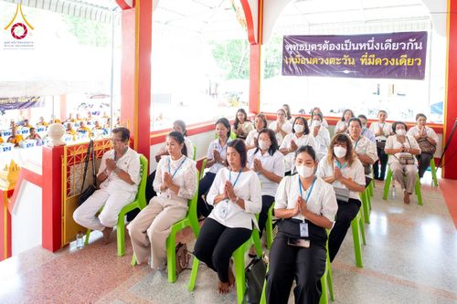 ภาพ No.144016:พิธีถวายสังฆทานแด่คณะสงฆ์ 323 วัด  ปีที่ 20 ครั้งที่  171 พิธีมอบกองทุนหนุนแรงใจช่วยครูใต้  ปีที่ 17 ครั้งที่ 136  และพิธีทำบุญอุทิศส่วนกุศลให้ผู้วายชนม์ในเหตุการณ์ไม่สงบ 4 จังหวัดชายแดนภาคใต้(ปัตตานี ยะลา นราธิวาส สงขลา) วันเสาร์ที่ 13 กรกฎาคม พ.ศ. 2567