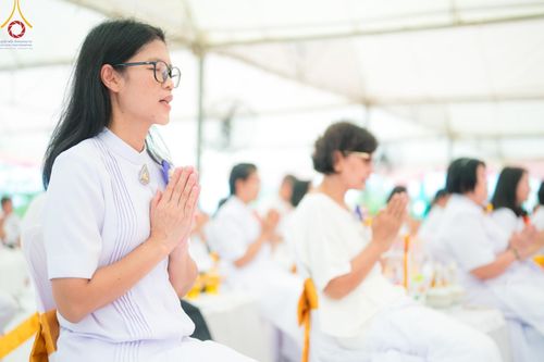 ภาพ No.137068:พิธีทอดผ้าป่าโครงสร้างเหล็กค้ำฟ้ามหามงคล อาคาร 80 ปี หลวงพ่อธัมมชโย ณ ศูนย์ปฏิบัติธรรมวิหารแดง ต.เจริญธรรม อ.วิหารแดง จ.สระบุรี วันที่ 19 พฤษภาคม พ.ศ. 2567