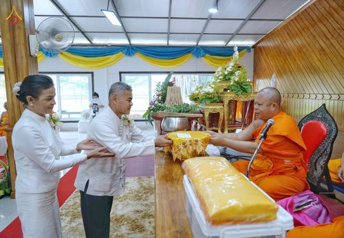 ภาพ No.80930:พิธีตักบาตรพระ ๒๑๖ รูป และ พิธีถวายมหาสังฆทาน ๕๒ วัด ฉลองครบรอบ ๑๖ ปี ธุดงคสถานพรรัตนแพร่ วันอังคารที่ ๙ พฤษภาคม พ.ศ.๒๕๖๖ ณ ธุดงคสถานพรรัตนะ อำเภอวังชิ้น จังหวัดแพร่