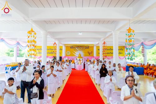 ภาพ No.274634:วันอาทิตย์ที่ 23 พฤศจิกายน พ.ศ. 2568 พิธีทอดผ้าป่าสามัคคี เพื่อระดมทุนสร้างกุฏิที่พักสามเณร ณ ศูนย์ปฏิบัติธรรมสวนผึ้ง จ.ราชบุรี
