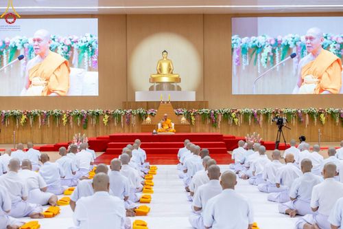 ภาพ No.217198:วันเสาร์ที่ 12 เมษายน พ.ศ. 2568 พิธีบรรพชา พิธีขอศีลและขอนิสสัย พิธีมอบบาตร ในโครงการอุปสมบทหมู่ บูชาธรรมหลวงพ่อธัมมชโย, โครงการธรรมทายาท ระดับอุดมศึกษา รุ่นที่ 52 ,  โครงการบวชพระนานาชาติ AEC & WAB CEO รุ่นที่ 4 ณ วัดพระธรรมกาย