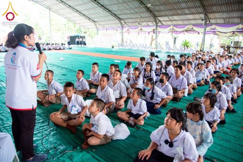 ภาพ No.183925:วันรวมพลังเด็กดี V-Star ผู้นำฟื้นฟูศีลธรรมโลก ครั้งที่ 17 ประจำปี 2567 จังหวัดราชบุรี ในวันที่ 26 พฤศจิกายน พ.ศ. 2567 ณ ศูนย์อบรมเยาวชนผาสุกวนิช อำเภอเมือง จังหวัดราชบุรี