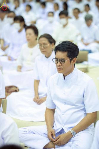 ภาพ No.222775:วันอาทิตย์ต้นเดือนที่ 4 พฤษภาคม พ.ศ. 2568 พิธีบูชาข้าวพระ ณ สภาธรรมกายสากล วัดพระธรรมกาย