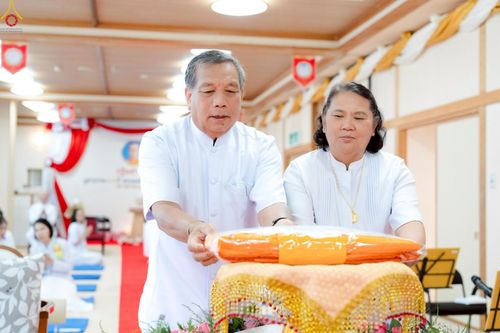 ภาพ No.261771:วันที่ 17 ตุลาคม พ.ศ. 2568 พิธีทอดกฐินวัดพระธรรมกายนางาโน่ ประเทศญี่ปุ่น  "เชื่อมสายบุญพระผู้ปราบมาร" บูชาธรรม 141 ปี พระมงคลเทพมุนี (สด จนฺทสโร)