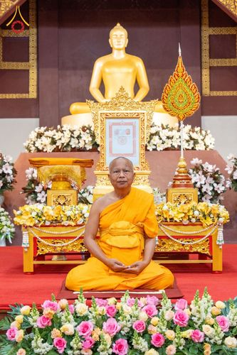 ภาพ No.76333:พิธีต้อนรับสัญญาบัตร - พัดยศ   พระวชิรกิจโสภณ  ณ อุโบสถวัดบ้านขุน ตำบลบ่อหลวง อำเภอฮอด จังหวัดเชียงใหม่ วันศุกร์ที่ ๑๗ เดือน กุมภาพันธ์ พุทธศักราช ๒๕๖๖