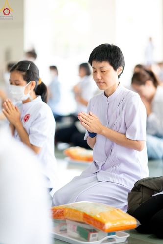 ภาพ No.85669:พิธีบุพเปตพลีครั้งที่ 138 ร่วมอุทิศบุญแด่หมู่ญาติที่ล่วงลับไปแล้ว และสืบทอดอายุพระพุทธศาสนา วันพุธที่ 16 สิงหาคม พ.ศ. 2566 (วันพระแรม 15 ค่ำ เดือน 8-8 ณ หอฉันคุณยายอาจารย์ฯ วัดพระธรรมกาย