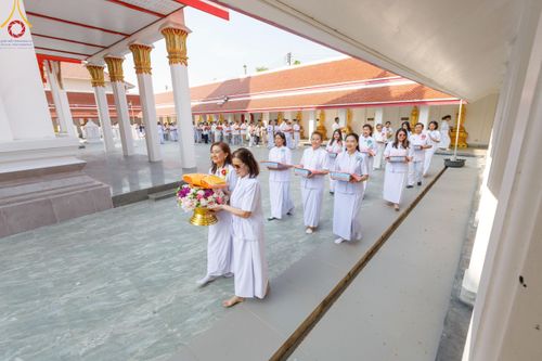 ภาพ No.189579:พิธีทอดผ้าป่าทำนุบำรุงศาสนสถาน ในโครงการธรรมยาตรา กตัญญูบูชา มหาปูชนียาจารย์ พระมงคลเทพมุนี(สด จนฺทสโร) พระผู้ปราบมาร อนุสรณ์สถาน 7 แห่ง ปีที่ 13 ณ วัดสองพี่น้อง ต.ต้นตาล อ.สองพี่น้อง จ.สุพรรณบุรี วันที่ 5 มกราคม พ.ศ. 2568