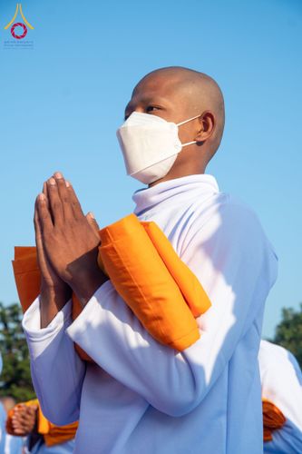 ภาพ No.130472:พิธีบรรพชาธรรมทายาท ในโครงการบรรพชา 1,250 รูป ณ แดนประสูติ สวนลุมพินี ประเทศเนปาล วันที่ 9 มีนาคม พ.ศ. 2567