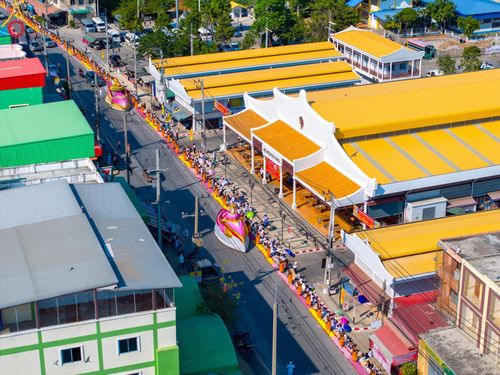 ภาพ No.116628:พิธีต้อนรับพระธรรมยาตรา ปีที่ 12 ณ อนุสรณ์สถานบางปลา จ.นครปฐม วันที่ 21 มกราคม พ.ศ. 2567