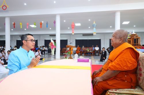 ภาพ No.102620:วันรวมพลังเด็กดี V-Star ผู้นำฟื้นฟูศีลธรรมโลก จังหวัดชุมพร วันที่ 15 ธันวาคม พ.ศ. 2566 ณ ธุดงคสถานชุมพร อ.เมือง จ.ชุมพร