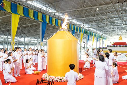 ภาพ No.247067:วันที่ 21 กันยายน พ.ศ. 2568 งานบุญวันอาทิตย์ พิธีจุดเทียนใจ ไฟนิรันด์ อนันตชัย ณ วัดพระธรรมกาย จ.ปทุมธานี