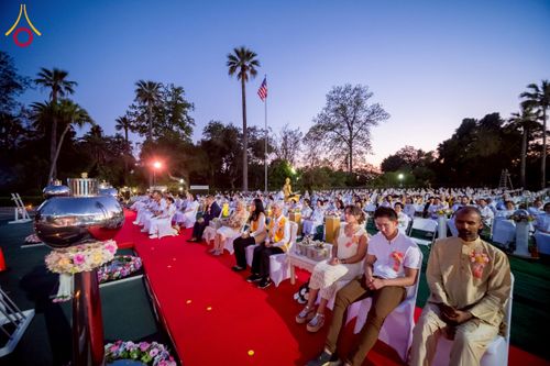 ภาพ No.225723:วันอาทิตย์ที่ 11 พฤษภาคม พ.ศ. 2568 วัดพระธรรมกายแคลิฟอร์เนีย จัดงานวิสาขบูชานานาชาติ และถวายมหาสังฆทานคณะสงฆ์ 120 รูป